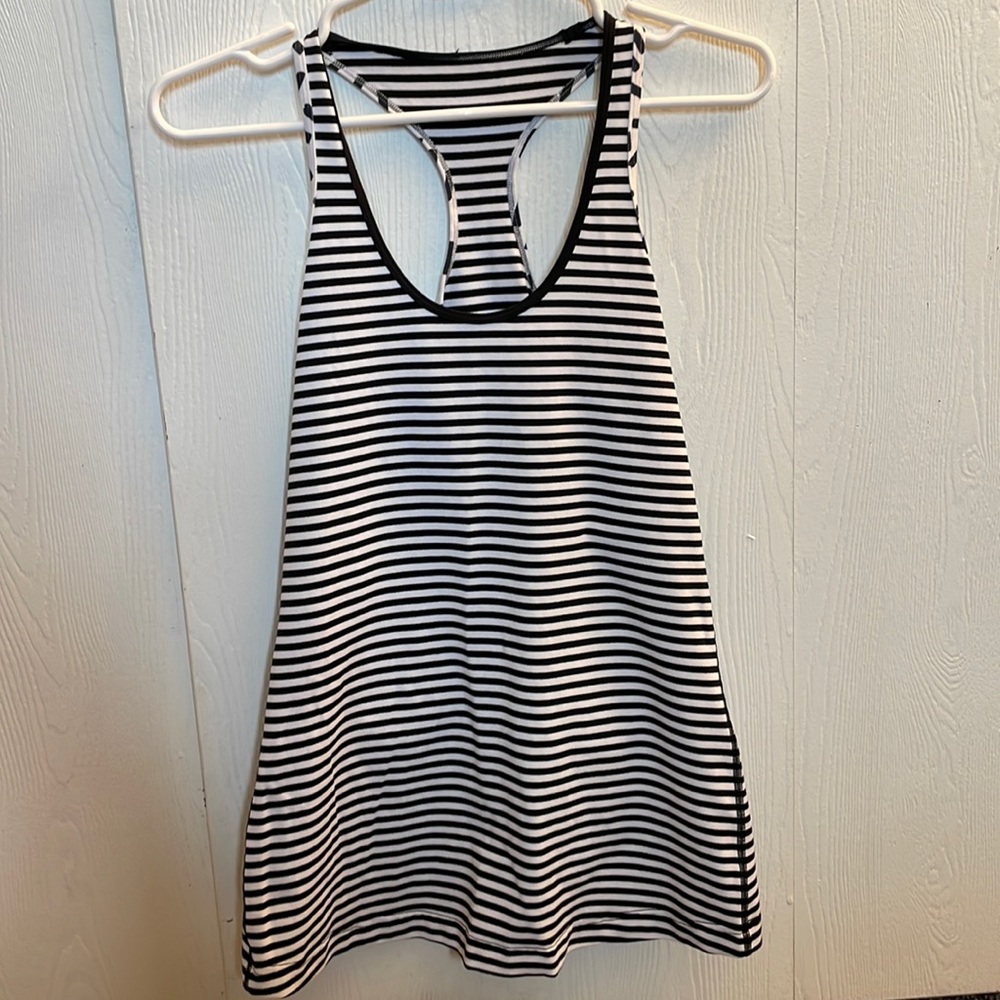 Lululemon striped tank